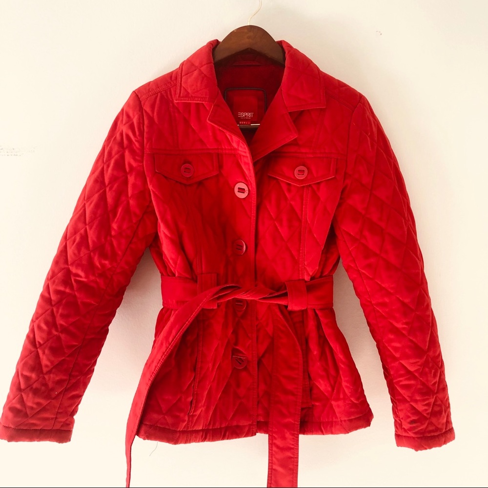Staple Piece Red Jacket - Size Small